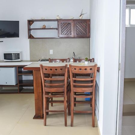 El Fuerte Beach Apartments Mahahual Ngoại thất bức ảnh