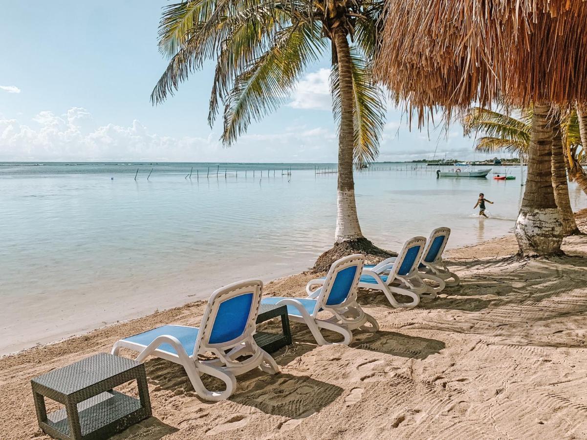 El Fuerte Beach Apartments Mahahual Ngoại thất bức ảnh