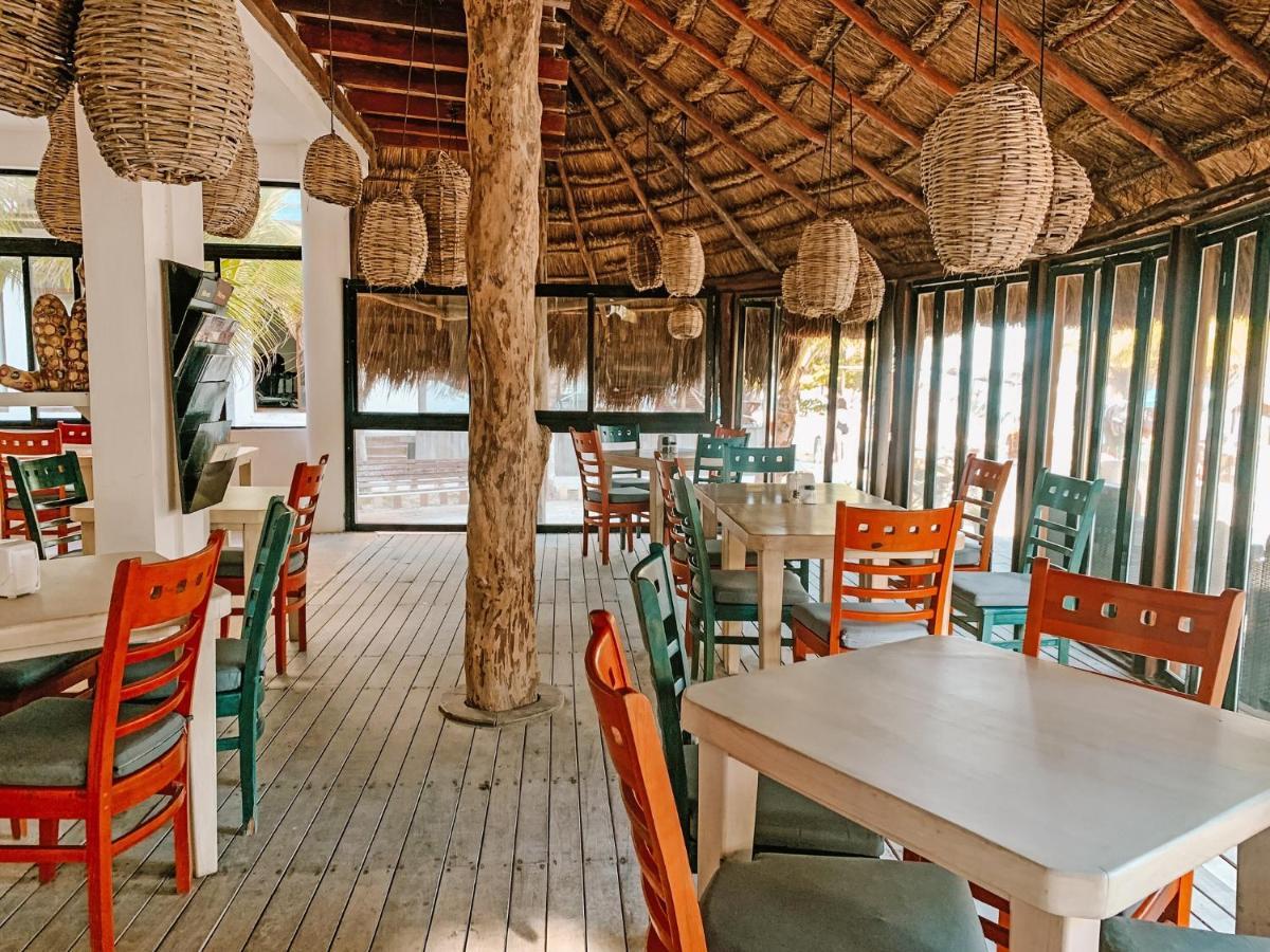 El Fuerte Beach Apartments Mahahual Ngoại thất bức ảnh