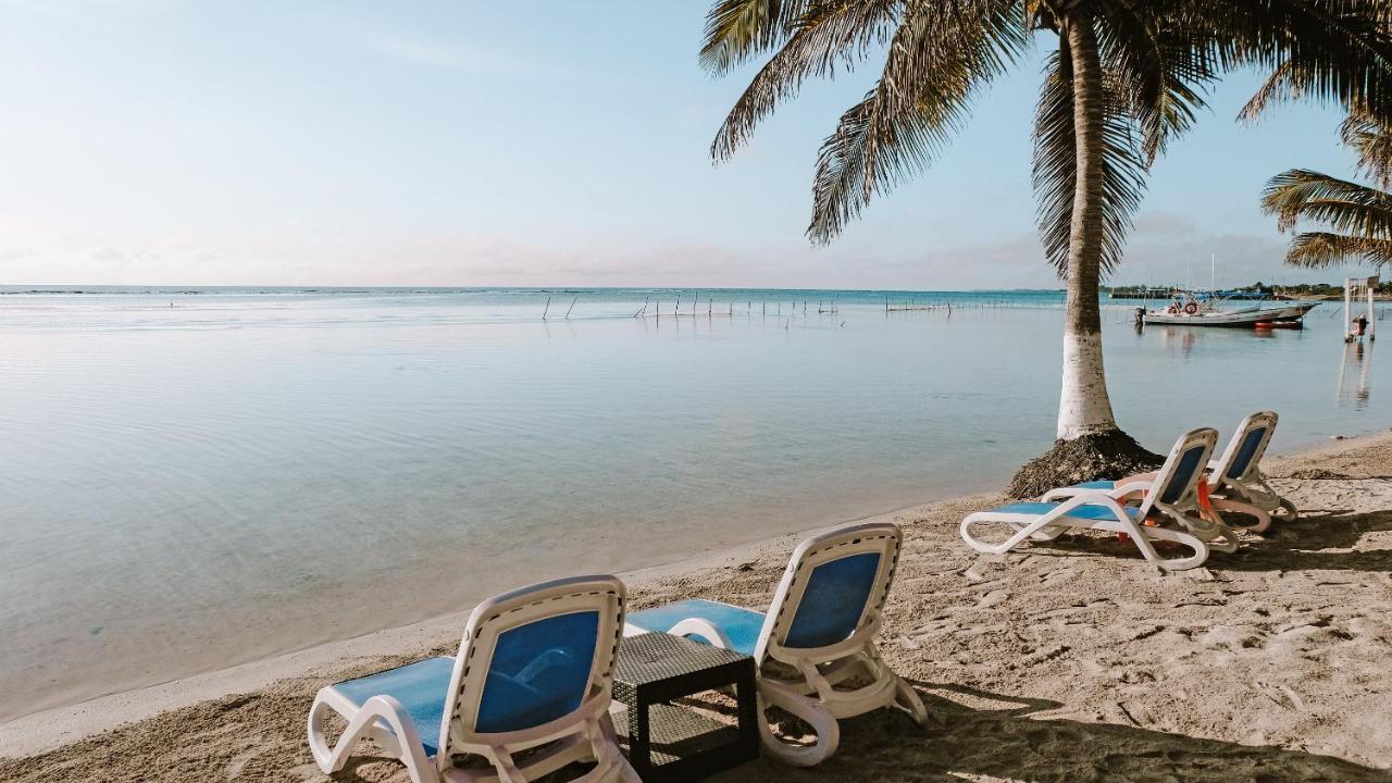 El Fuerte Beach Apartments Mahahual Ngoại thất bức ảnh