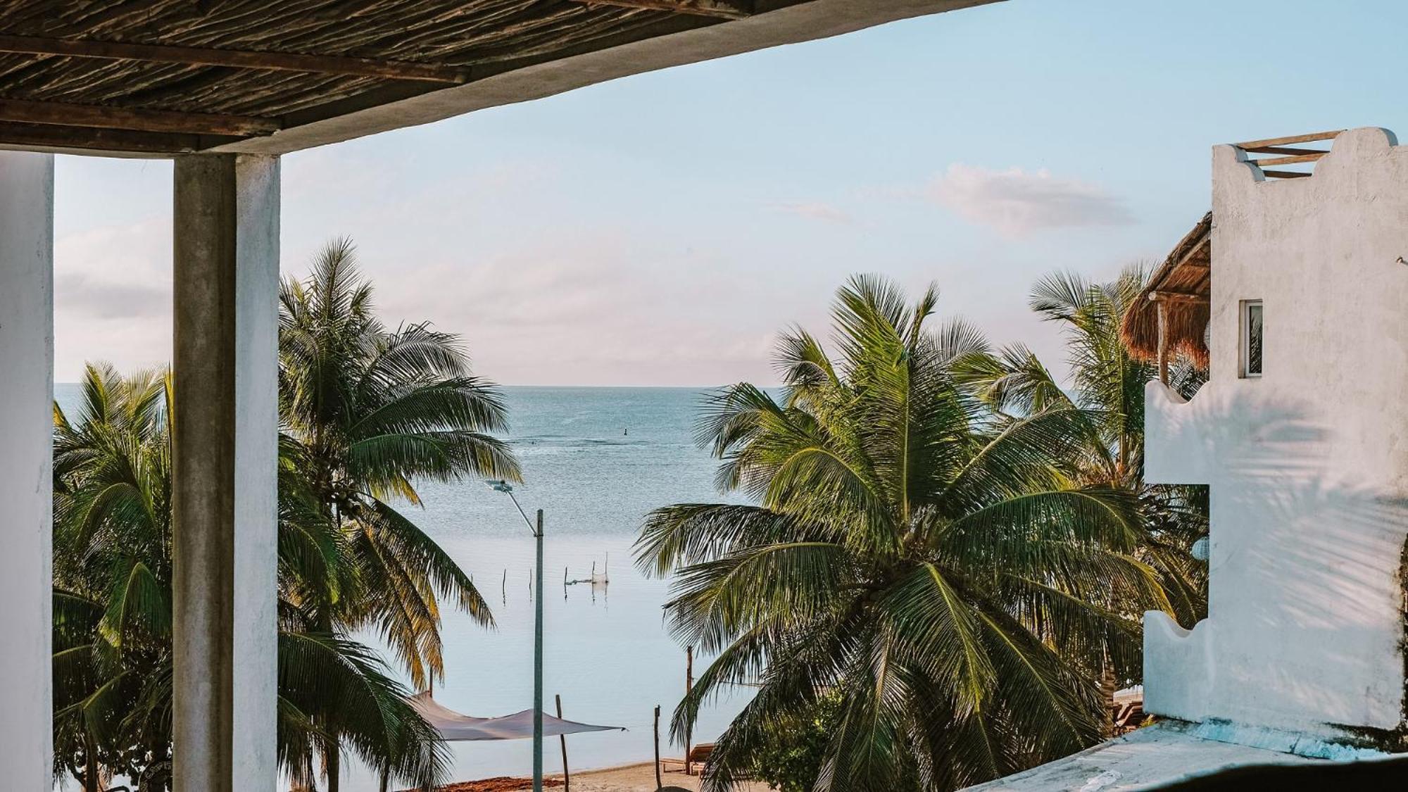 El Fuerte Beach Apartments Mahahual Phòng bức ảnh