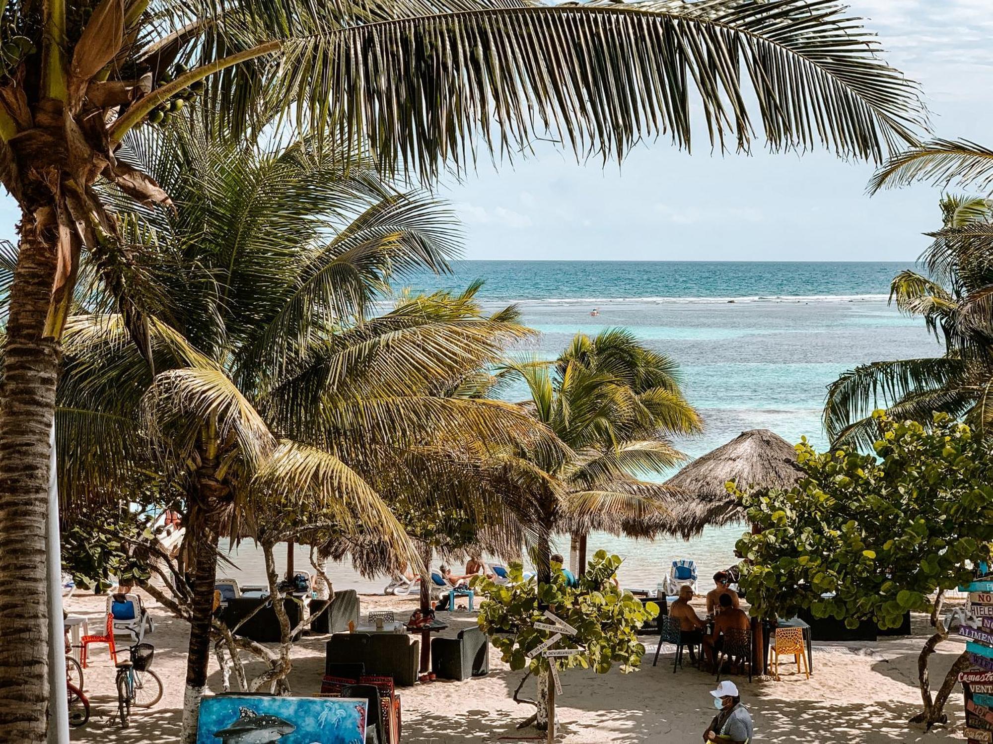 El Fuerte Beach Apartments Mahahual Phòng bức ảnh