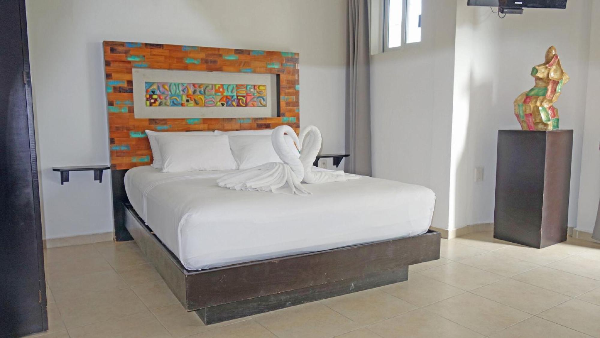 El Fuerte Beach Apartments Mahahual Phòng bức ảnh