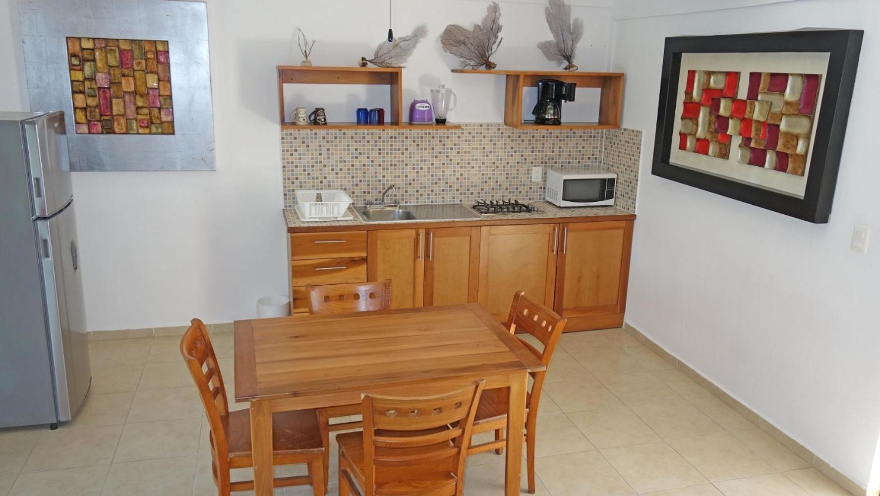 El Fuerte Beach Apartments Mahahual Phòng bức ảnh
