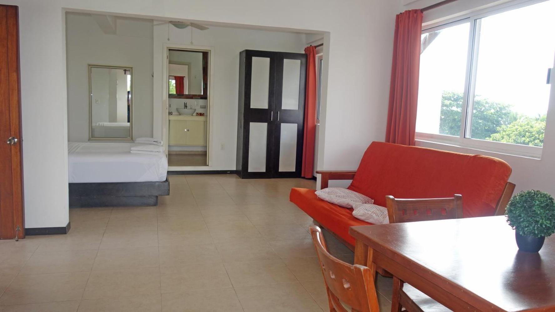 El Fuerte Beach Apartments Mahahual Phòng bức ảnh