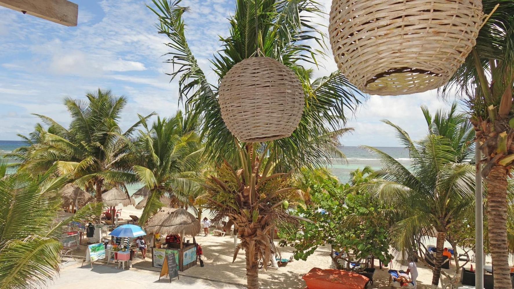 El Fuerte Beach Apartments Mahahual Phòng bức ảnh
