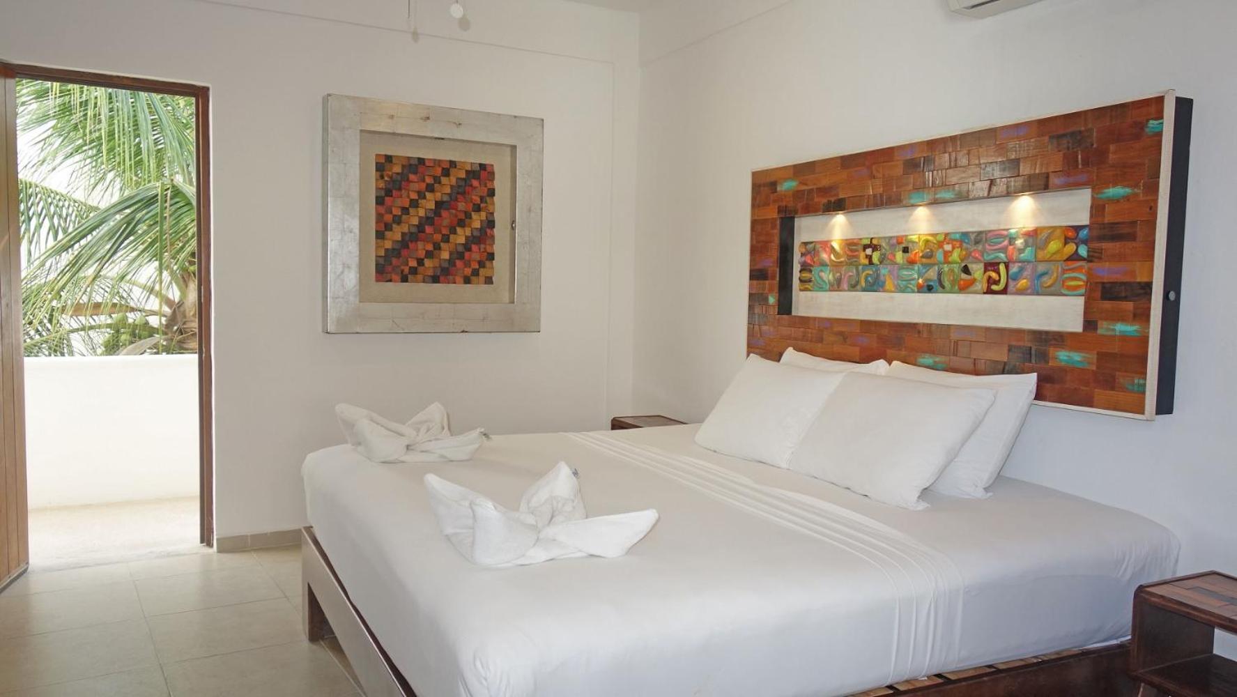 El Fuerte Beach Apartments Mahahual Ngoại thất bức ảnh