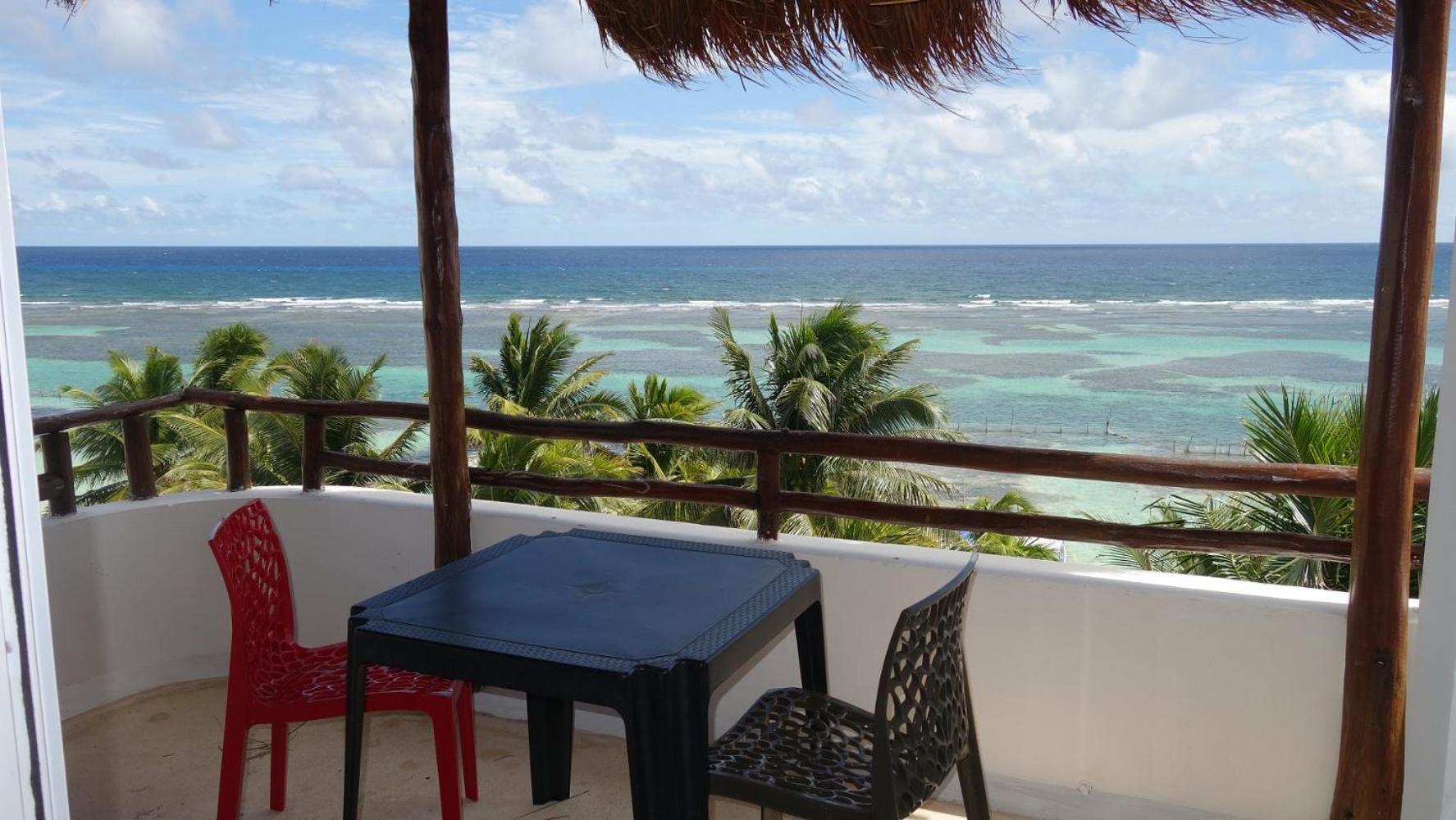 El Fuerte Beach Apartments Mahahual Ngoại thất bức ảnh