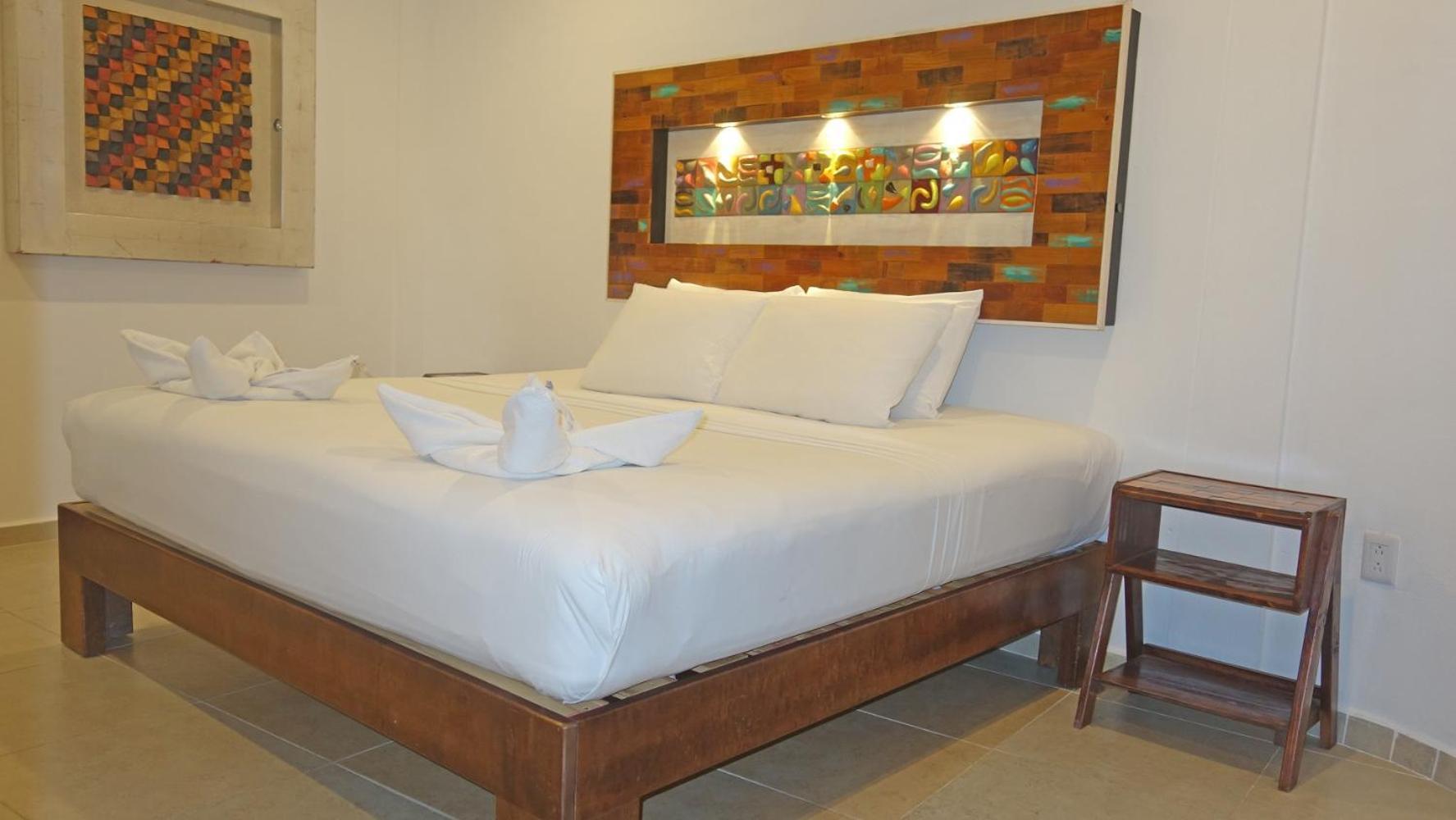 El Fuerte Beach Apartments Mahahual Phòng bức ảnh