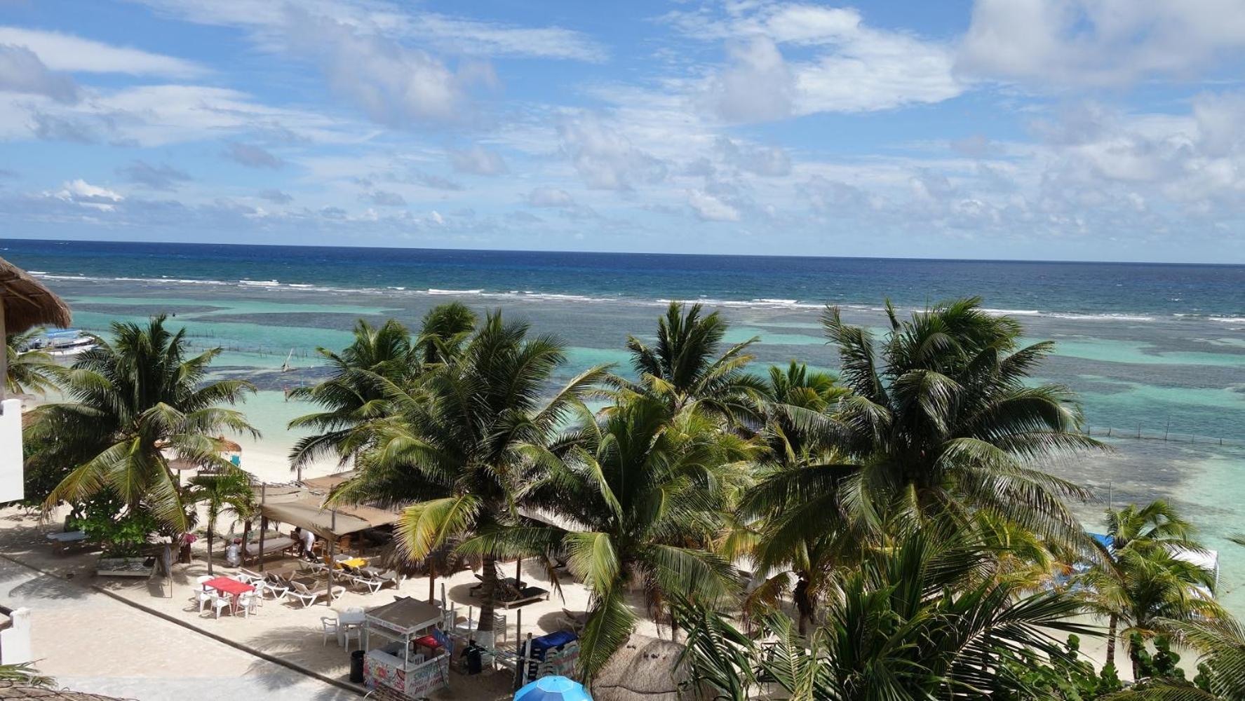 El Fuerte Beach Apartments Mahahual Phòng bức ảnh