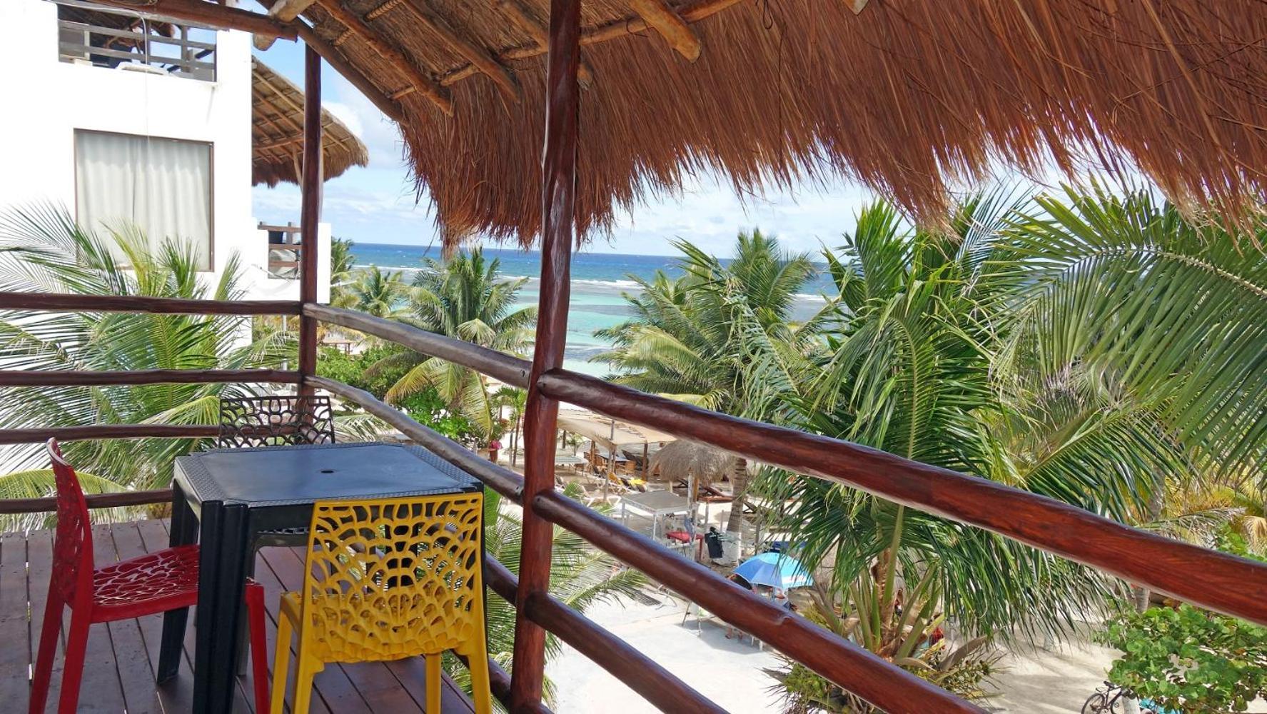 El Fuerte Beach Apartments Mahahual Phòng bức ảnh