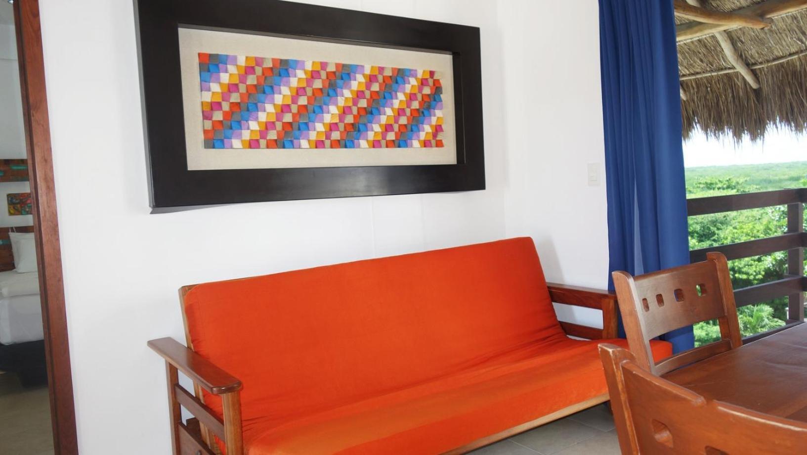 El Fuerte Beach Apartments Mahahual Phòng bức ảnh