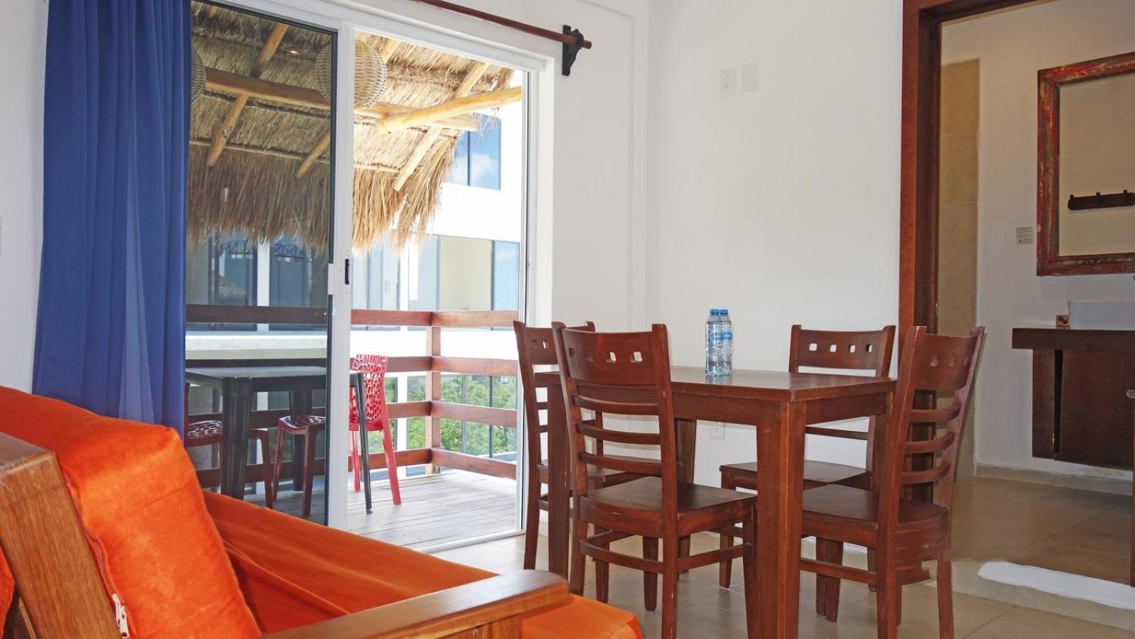 El Fuerte Beach Apartments Mahahual Phòng bức ảnh