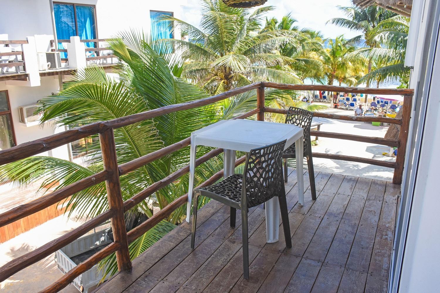 El Fuerte Beach Apartments Mahahual Phòng bức ảnh