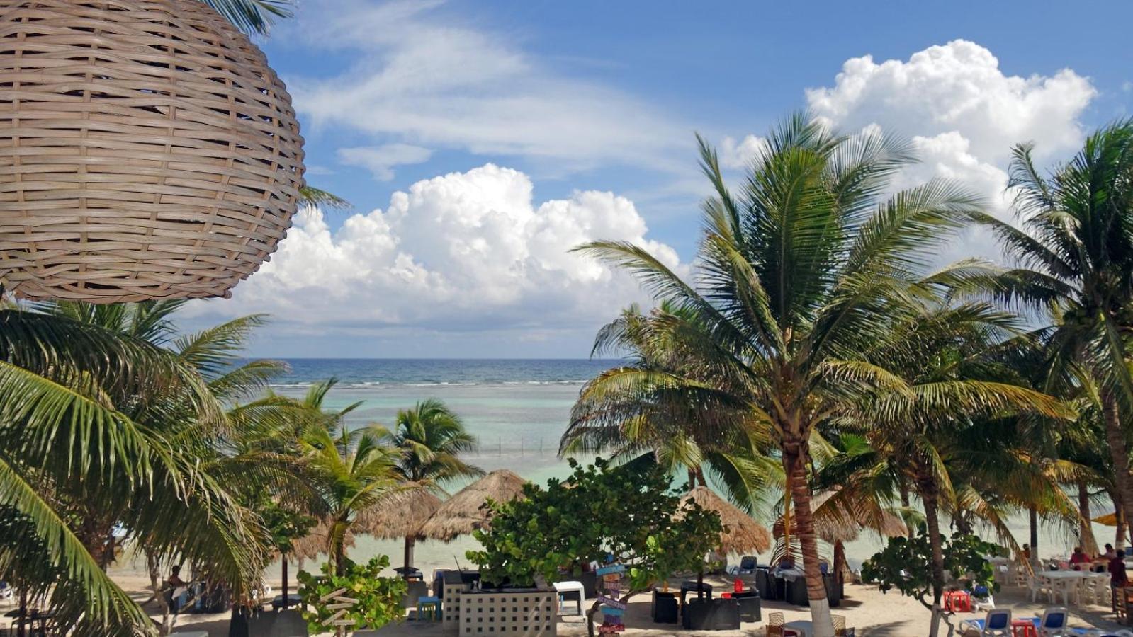 El Fuerte Beach Apartments Mahahual Phòng bức ảnh
