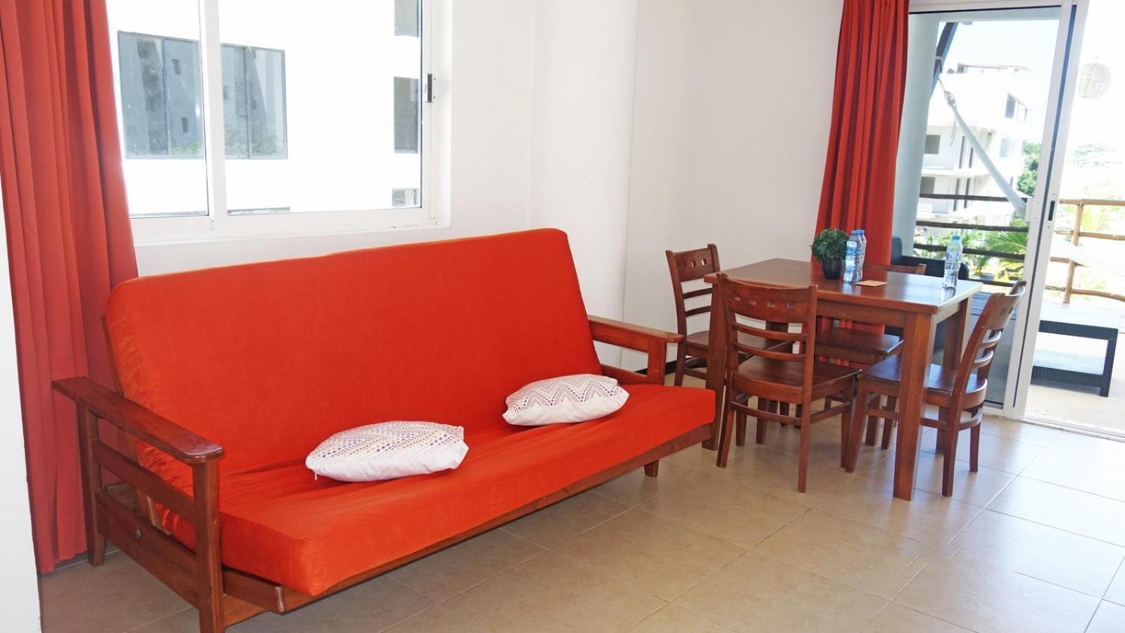 El Fuerte Beach Apartments Mahahual Phòng bức ảnh