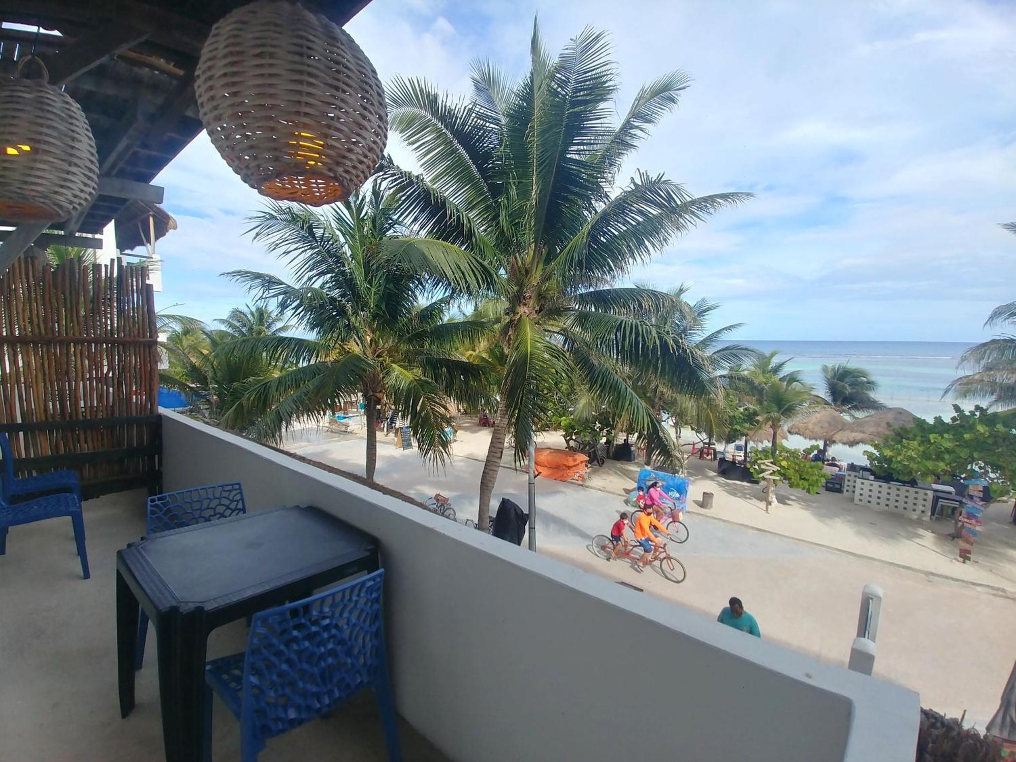 El Fuerte Beach Apartments Mahahual Phòng bức ảnh