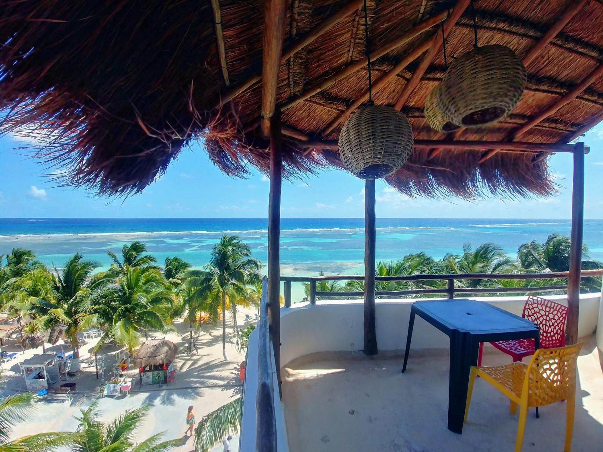 El Fuerte Beach Apartments Mahahual Phòng bức ảnh