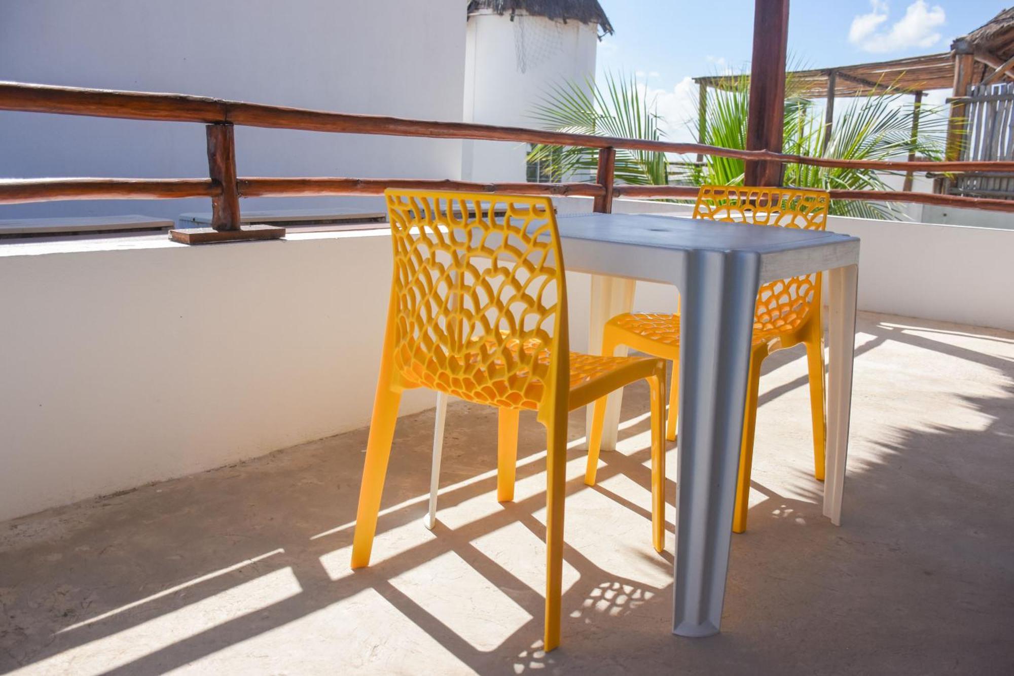El Fuerte Beach Apartments Mahahual Phòng bức ảnh